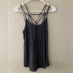 S Aerie Soft & Sexy Slub Strappy Tank